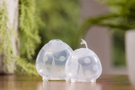 haakaa Ladybug Breast Milk Collector - Silicone Milk Savers Breast ...