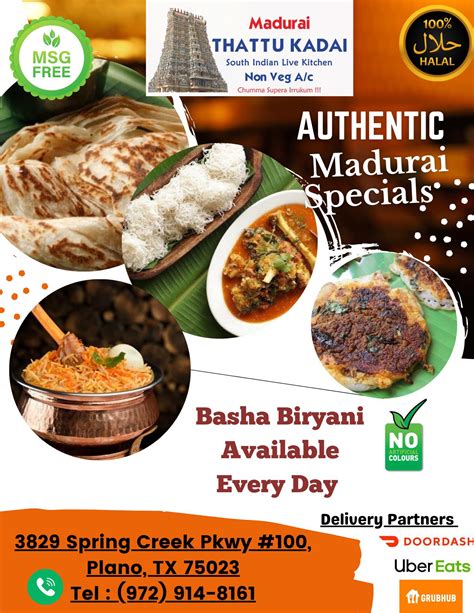 Madurai Thattu Kadai | Plano TX