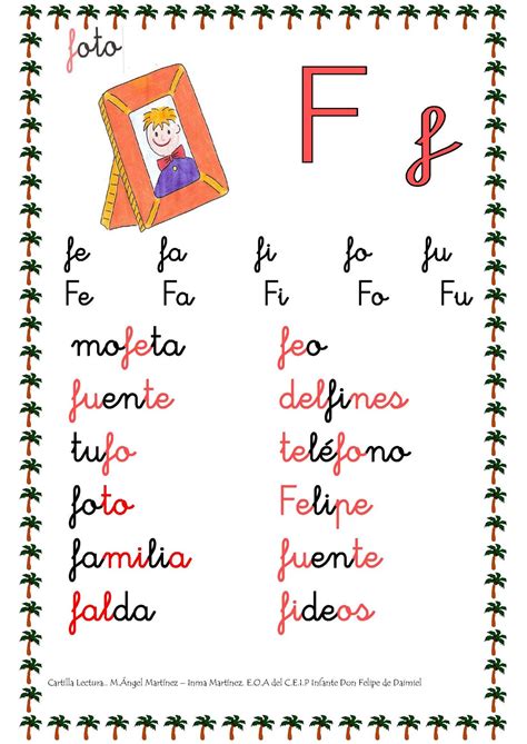 Palabras con f - Imagui