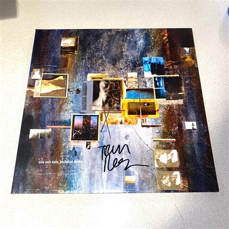 TRENT REZNOR signed autographed HESITATION NINE INCH NAILS NIN BECKETT ...