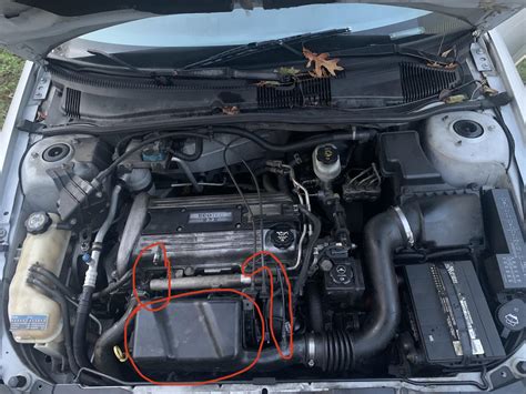 Help needed (04 Chevy cavalier) what are these 3 parts called? The two ...