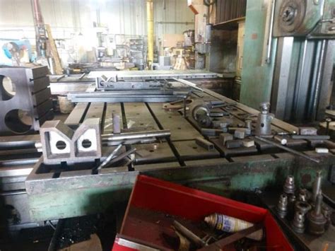 5" Giddings & Lewis Horizontal Boring Mill, Model 70 D5-T, Table 60" X ...
