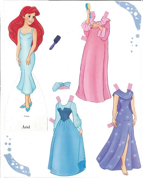 Paper Dolls Princess Printable