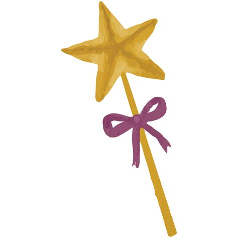 Magic Wand Clip art Element Transparent Background 24628934 PNG