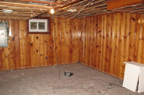 Knotty Pine Paneling - Scavenger Chic