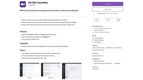 WooCommerce Min/Max Quantities 5.2.8 | GPL Page Builder