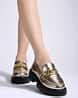 Buy Gold Casual Shoes for Women by Shoetopia Online | Ajio.com