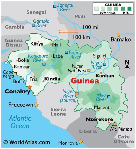 Guinea Maps & Facts - World Atlas