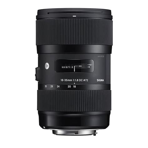 Sigma 18-35mm f/1.8 Lens DC for Canon (Black) : Amazon.in: Electronics