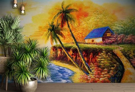 Shop Tropical Wallpaper for Walls Online - 3 Year Warranty
