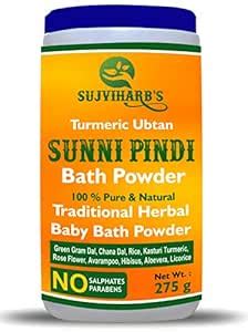 SUJVIHARBS premium Ubtan Sunni Pindi Bath Powder - 275g | Herbal ...