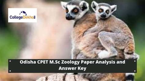 Odisha CPET 25th Aug 2021 Zoology Question Paper Analysis, Answer Key ...