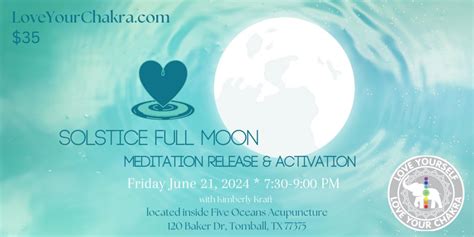 Solstice Full Moon Meditation Release & Activation, Five Oceans ...