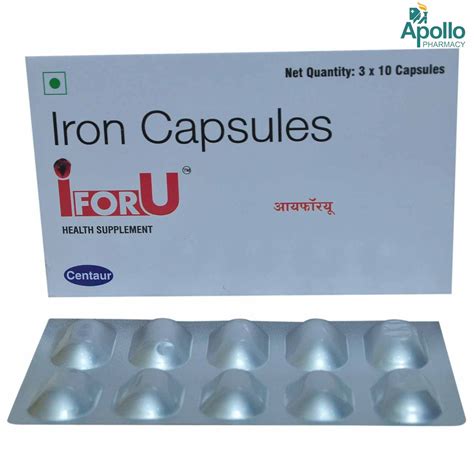 iForU Capsule | Uses, Side Effects, Price | Apollo Pharmacy