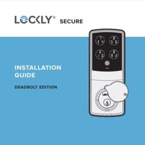 Image result for How to Program Lockly Pro Deadbolt