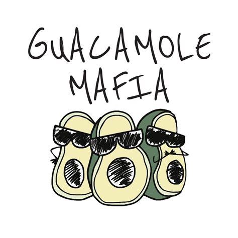Guacamole Mafia T-Shirt Dress - Dudeme