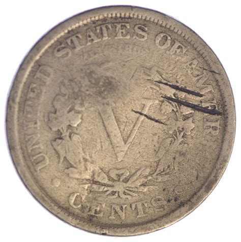 TOUGH Date 1897 Liberty V Nickel - Difficult - High Retail Value ...