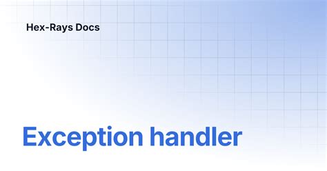 Image result for Exception Handler Visual Paridigm