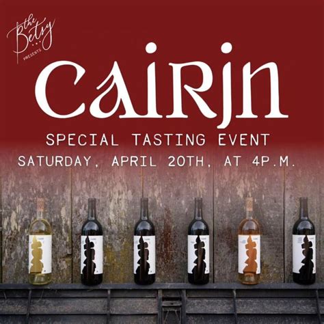 Cairjn at the Betsy Wine Bar, The Betsy Wine Bar, Prescott, 20 April ...