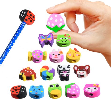 Amazon.com : 30 PCS Cute Pencil Toppers, Pencil Eraser Tops for Kids ...