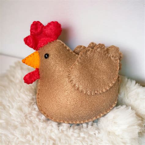 Image result for Felt Chicken Pattern-Free
