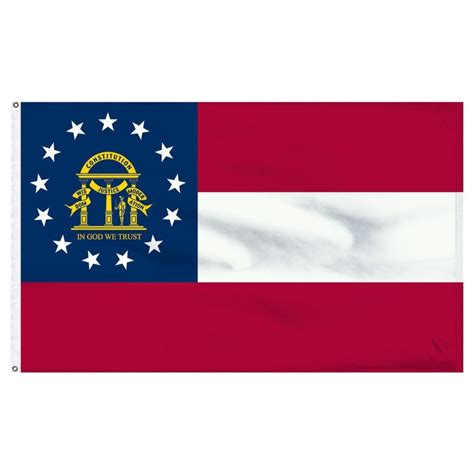GA Flag - Georgia State Flag - Ultimate Flags