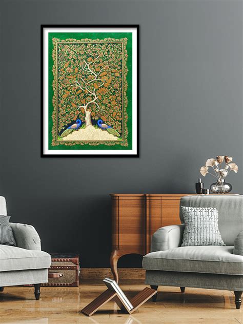 Zardozi Wall painting of The Tree of Life