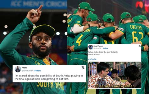 "I'm scared about possibility of South Africa playing in the final ...