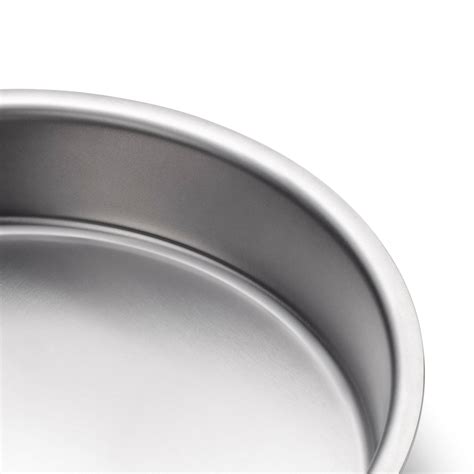 9" Round Stainless Steel Cake Pan | 360 Cookware