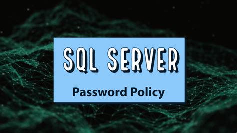 Image result for SQL Server Password