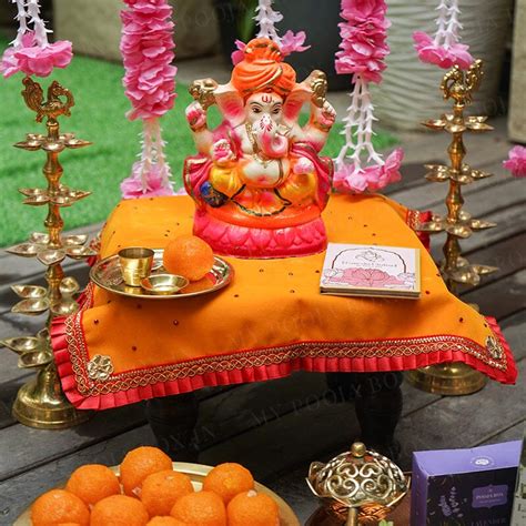 Buy 8INCH Vishuddh Eco-Friendly Ganpati | Plant-A-Ganesha Online in ...