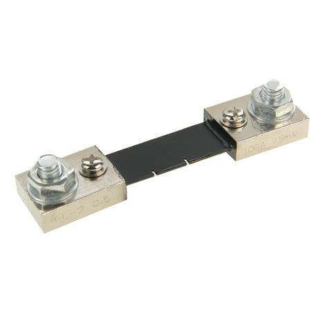 FL-02 10A 75mV DC Current Measure Divider Shunt for AMP Meter Ammeter ...