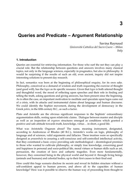 Image result for Predicate-Argument