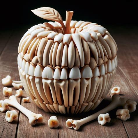 Bone Apple Teeth