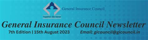 General Insurance Council Newsletter