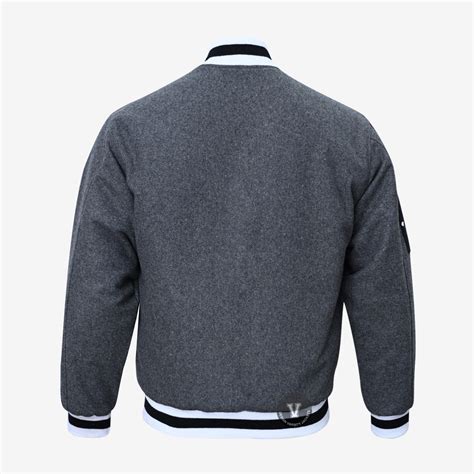 Plain Letterman Jacket – Custom Minimalist Varsity Jackets with No Logos