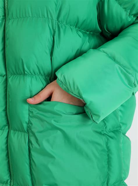 BÜRÜN Green Puffer Jackets