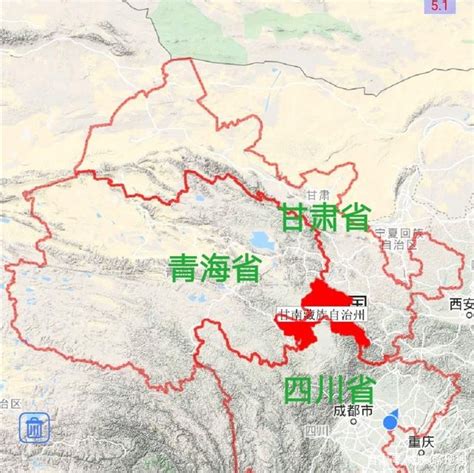 甘南地图全图高清版