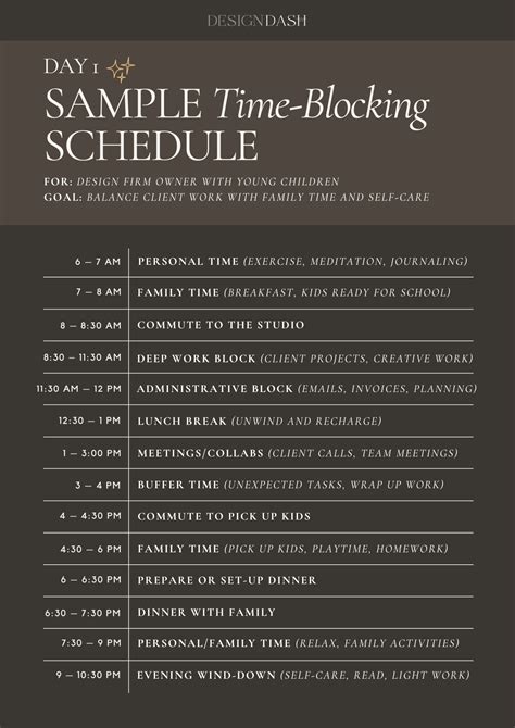 Image result for Time Block Clock