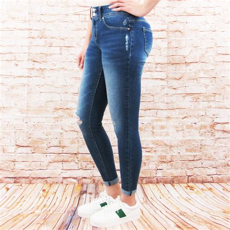 Tummy Control Jeans – Indigo Poppy