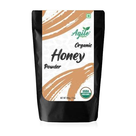 Agile Organic® Organic Dried Honey Powder - Natural Sweetener, 400g ...