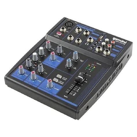 Buy Gemini GEM-05USB Compact 5 Channel Bluetooth Mixer Online | Bajaao