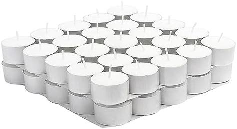 True Decor Wax 7 Hour Long Burning Tealight Candles 20G Jumbo Tea ...