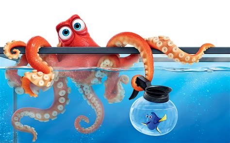 Finding Dory 4K Ultra HD Wallpaper: Hank and Dory Adventure