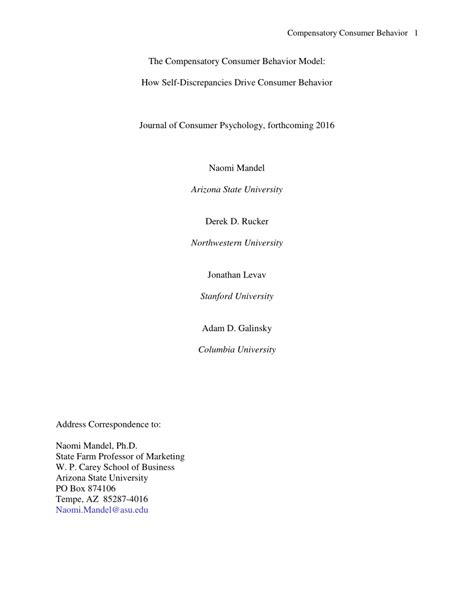 Image result for Compensatory Consumer Behavior Model