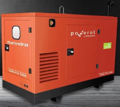 Mahindra Powered DG Sets - 10 KVA Mahindra Three Phase Diesel Generator ...