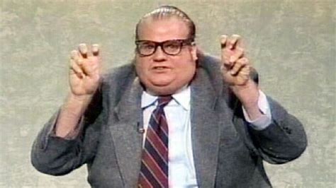 chris farley air quotes