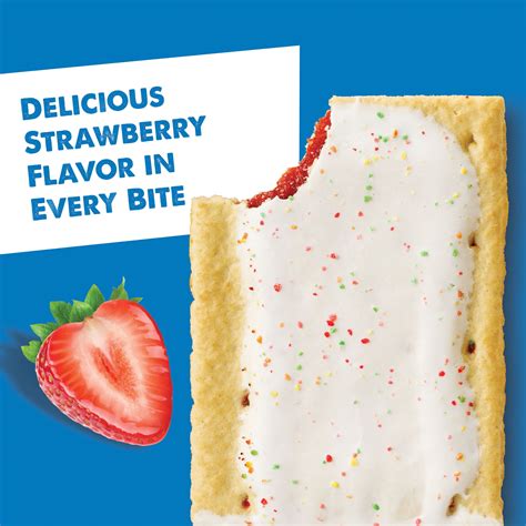 Pop-Tarts® Frosted Strawberry Made With Whole Grain