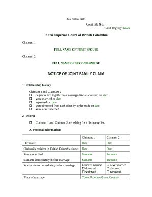F1 (Rule 2-2(2)) Doc Template | pdfFiller