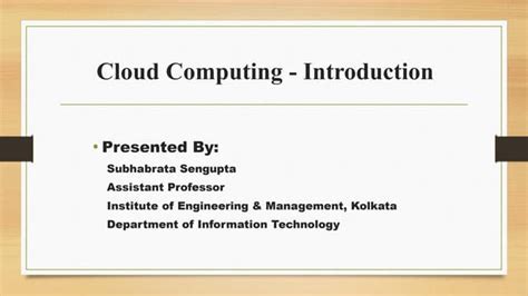 Image result for What Is Cloud Computing Introduction